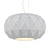 Sleek Glass Pendant Lamp 3D model small image 2