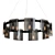 Elegant luminary for modern homes 3D model small image 1