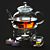 Elegant Porcelain Tea Set 3D model small image 2