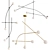 Elegant Tempo 8' Chandelier 3D model small image 1