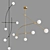 Elegant Tempo 8' Chandelier 3D model small image 2