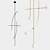 Elegant Tempo 8' Chandelier 3D model small image 4