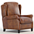 Luxury Reclining Armchair: Silas Recliner 3D model small image 1