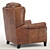 Luxury Reclining Armchair: Silas Recliner 3D model small image 3