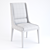 Elegant Dorian Dining Chair 3D model small image 2