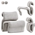 Versatile and Stylish Etcetera Easy Chair 3D model small image 2