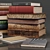 Vintage Literature Bundle | Classic Old Books 3D model small image 3