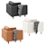 Cozy Three-Color Armchair by IKEA 3D model small image 3