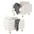 Cozy Three-Color Armchair by IKEA 3D model small image 5