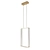 Glamorous Chrome Gold Pendant 3D model small image 1