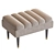 Elegant Margot Bench - Chic and Stylish! 3D model small image 2