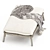 Title: Strada Grande Ottoman & Pouf 3D model small image 4