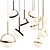 Elegant Globo Pendant Lighting 3D model small image 3