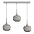 Maytoni Haze Pendant: Sleek Design, 520mm Width 3D model small image 3