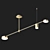 Adjustable Height LED Lighting Fixture 3D model small image 2