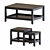 Nested Coffee & Side Tables Set 3D model small image 1