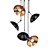Tango V: Elegant Sculpted Pendants 3D model small image 1
