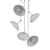 Tango V: Elegant Sculpted Pendants 3D model small image 2