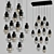 Industrial GASK Pendant Lamps 3D model small image 3
