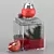 Hoob Atom Hookah: Sleek and Stylish 3D model small image 3