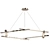 Modern Metric Chandelier 3D model small image 2