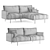 Elegant Misl Sofas by divan.ru 3D model small image 4