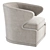 Eichholtz Dorset Velvet Swivel Chair 3D model small image 3