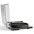 C6 Record Player: Sleek Design, Analog Sound 3D model small image 4