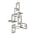 Enigma Silver Leaf Pendant 3D model small image 1