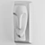 Conte MOAI: Stylish Aluminum Wall Lamp 3D model small image 8