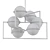 Troy F6226: Sleek 6 Light Pendant 3D model small image 2