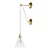 Elegant Pulley Mount Wall Light 3D model small image 6