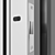 Modern Entrance Door Collection 3D model small image 3