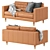 Modern Comfortable Sofa for Stylish Living Spaces 3D model small image 1