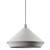 Shear Pendant Light XL: Elegant Brass and White Beauty 3D model small image 5