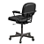 ErgoWork Task Chair - Choose Your Finish! 3D model small image 9