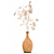 African Motif Lunaria Bouquet 3D model small image 5