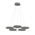 Sleek Nitro LED Chandelier 3D model small image 2