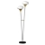Elegant Duco Floor Lamp 3D model small image 1