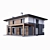 Exquisite Villa Render 3D model small image 3