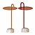 Bowler Hay Side Tables for Stylish Living 3D model small image 3