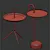 Bowler Hay Side Tables for Stylish Living 3D model small image 4