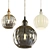 Elegant Maytoni Karla Pendant: Choose Your Style 3D model small image 1