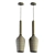 Lacrima Pendant: Modern Elegance for Any Space. 3D model small image 3
