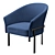Contemporary Comfort: Ligne Roset Valmy Armchair 3D model small image 1