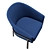 Contemporary Comfort: Ligne Roset Valmy Armchair 3D model small image 4