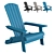 All-Weather Adirondack Chair - Charlestown 3D model small image 1