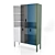 Elegant Tenzo Uno Highboard 3D model small image 3
