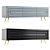 Modern TV Stand TSR2 01 - 1800mm Width, 450mm Depth, 550mm Height 3D model small image 2