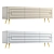 Modern TV Stand TSR2 01 - 1800mm Width, 450mm Depth, 550mm Height 3D model small image 3